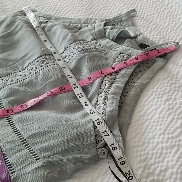 Doe & Rae Maxi Dress Sage Green NWT Sz S - Picture 9 of 16